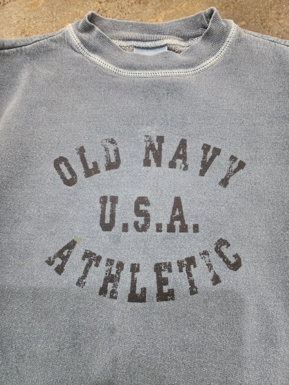 Vintage 90s Old Navy Clothing Co Toddler 2/3 USA Made Crewneck Sweatshirt